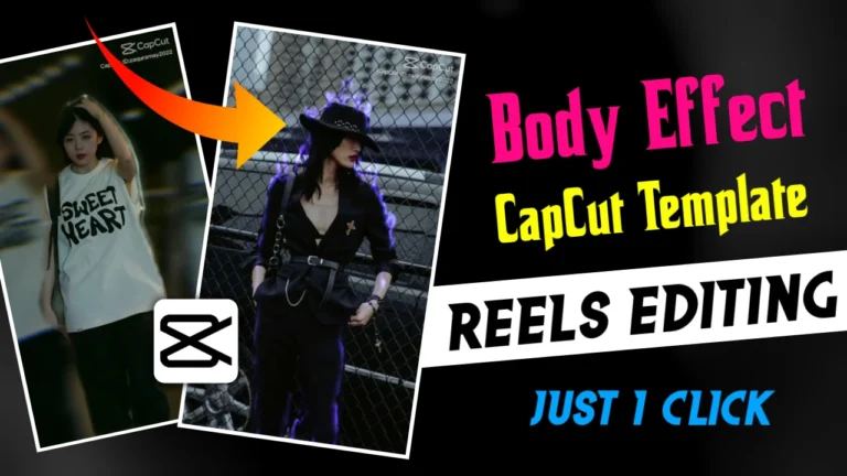 CapCut Movement Body Effect Template